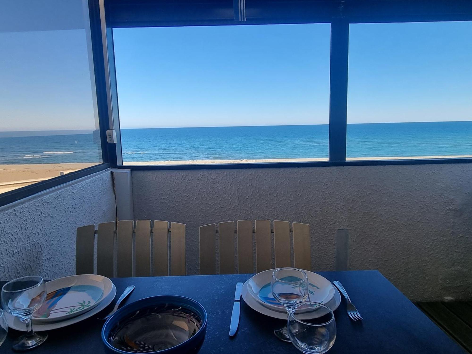Magnifique Vue Plage Joli Appartement 5 Personnes Secteur Allee Des Arts Le Barcares Bagian luar foto